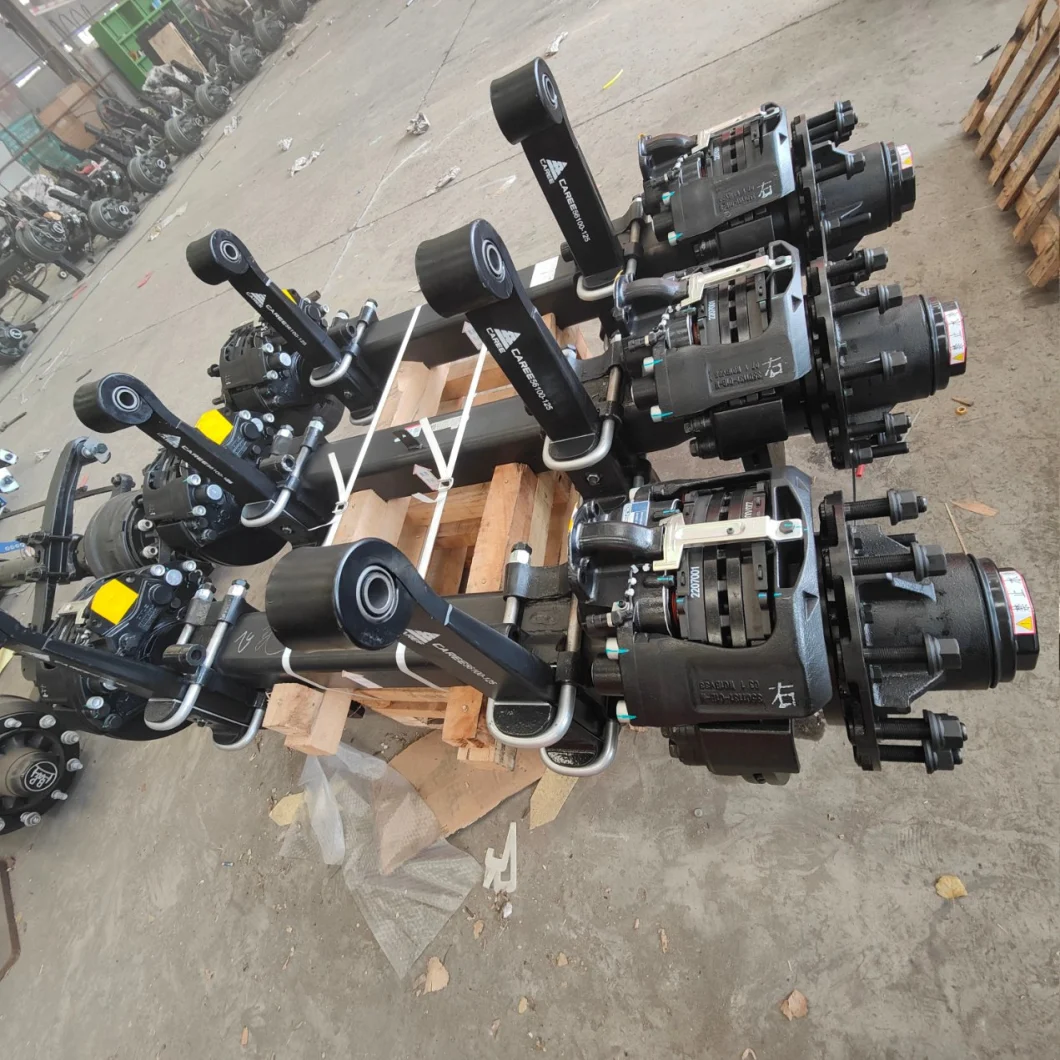 13t German Type Semi Trailer Spare Parts Axles