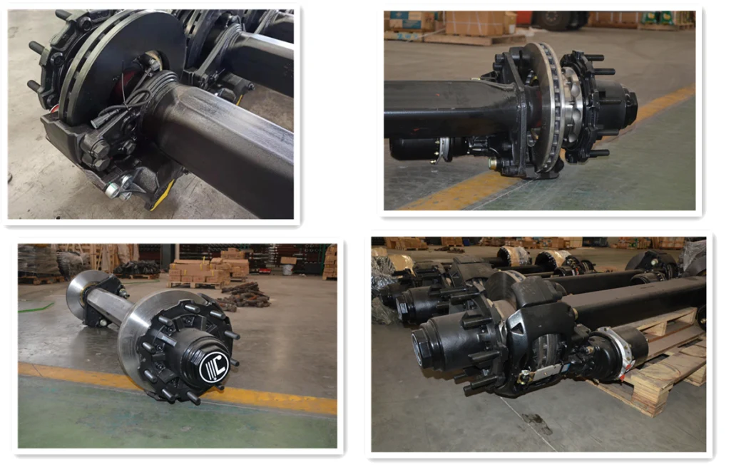 13 Ton ABS OEM Manufacturer Disc Brake Axle Semi Trailer Axle for Sale