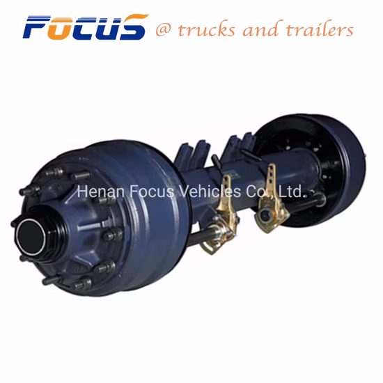 Pièces de rechange mécaniques pour semi-remorque de camion de type allemand/américain Essieux et pièces d'essieux